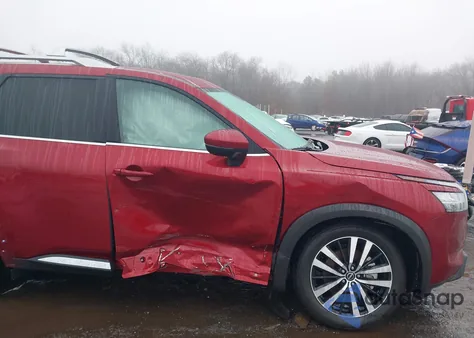 2024 Nissan Pathfinder Platinum 4Wd from USA, damaged, VIN 5N1DR3DJ1RC275508